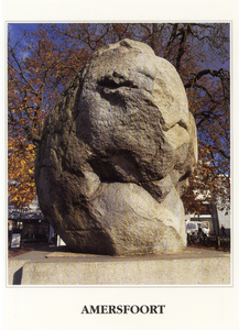 602089 Afbeelding van de Amersfoortse Kei in het Plantsoen-Zuid te Amersfoort.